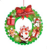 Christmas 3D Paper garland Christmas Snowman Decoration