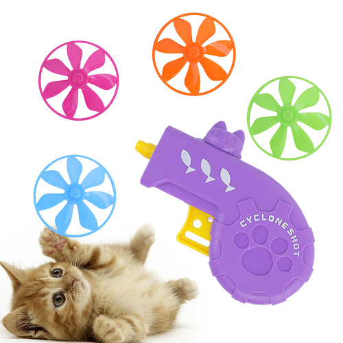 Flying Copter Fetch Toy for Cats