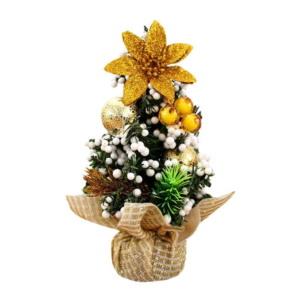 Merry Christmas Tree Bedroom Desk Decoration Toy Doll