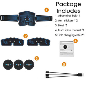 Abdominal Muscle Stimulator Trainer EMS Abs Training Gear