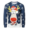 3D Jumper Snowman Deer Unisex Santa Claus Xmas Patterned Sweater