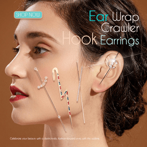 Ear Wrap Crawler Hook Earrings