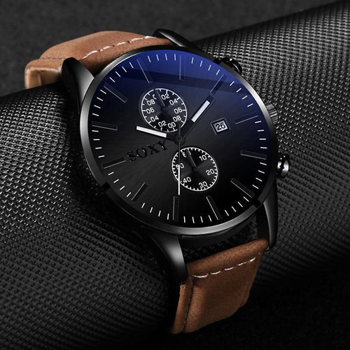 Creative Masculine Relogio saat Luxury Quartz Watch