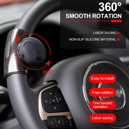 Universal 360° Steering Wheel Booster Knob