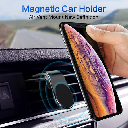 Minimalist Magnetic Car Phone Holder