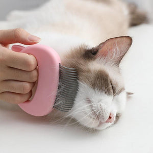 Pet Hair Removal Massaging Shell Comb