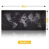 Premium XL Extended LED Mouse Pad - World Map