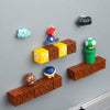 3D Super Mario Resin Fridge Magnets 14PCS