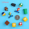 3D Super Mario Resin Fridge Magnets 14PCS