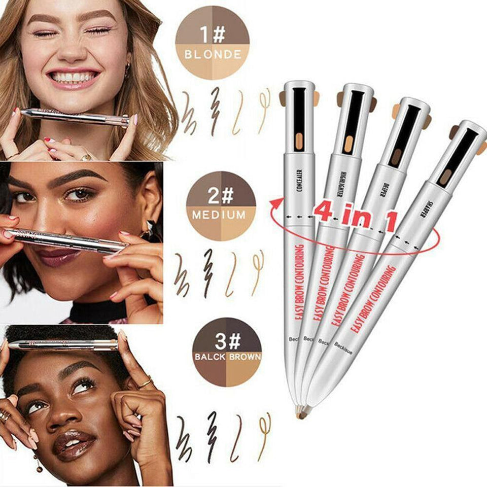 4-in-1 Brow Contour & Highlight Pen