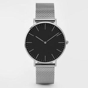 Ultra Thin Stainless Steel Mesh Belt Quartz Wrist Watch