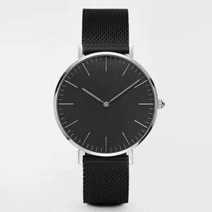 Ultra Thin Stainless Steel Mesh Belt Quartz Wrist Watch