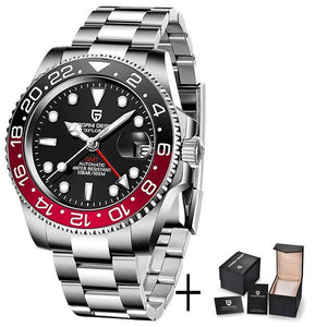 Sapphire Glass 40MM Ceramic GMT Mechanical Watches