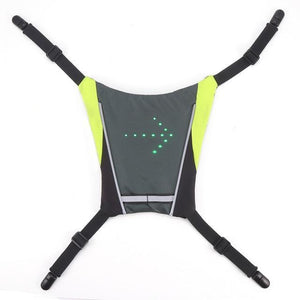 THE LED VEST WHITH DIRECTION INDICATORS