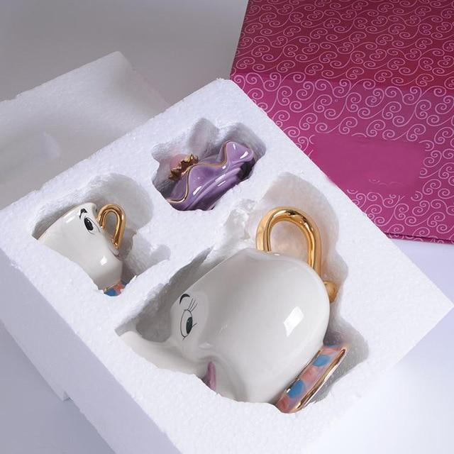 Beauty And The Beast Teapot Cup set