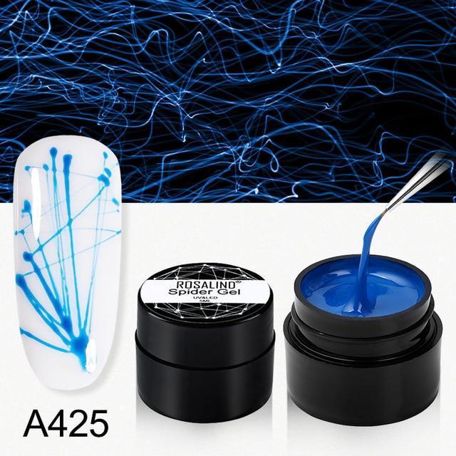Glow in the Dark Spider Nail Gel 3PCS