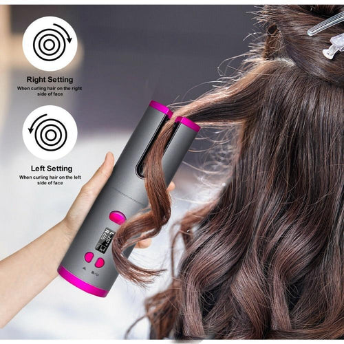 Portable USB Cordless Automatic Hair Curler