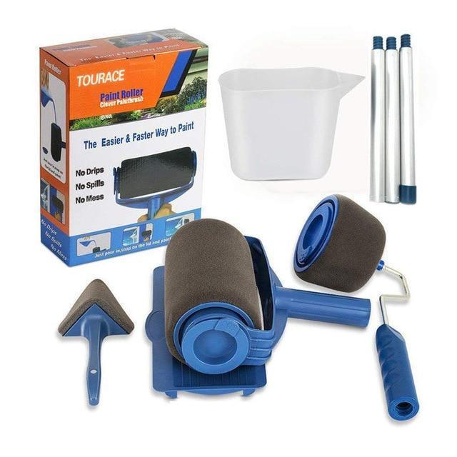 MULTIFUNCTIONAL PAINT ROLLER BRUSH TOOLS SET