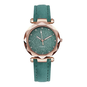 Casual Women Romantic Starry Sky Wrist Watch