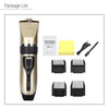 Electrical Dog Hair Trimmer Low-noise Pet Hair Clipper Machine Rechargeable Grooming Cutter Pet Hair Remover Comb+Spare Blade
