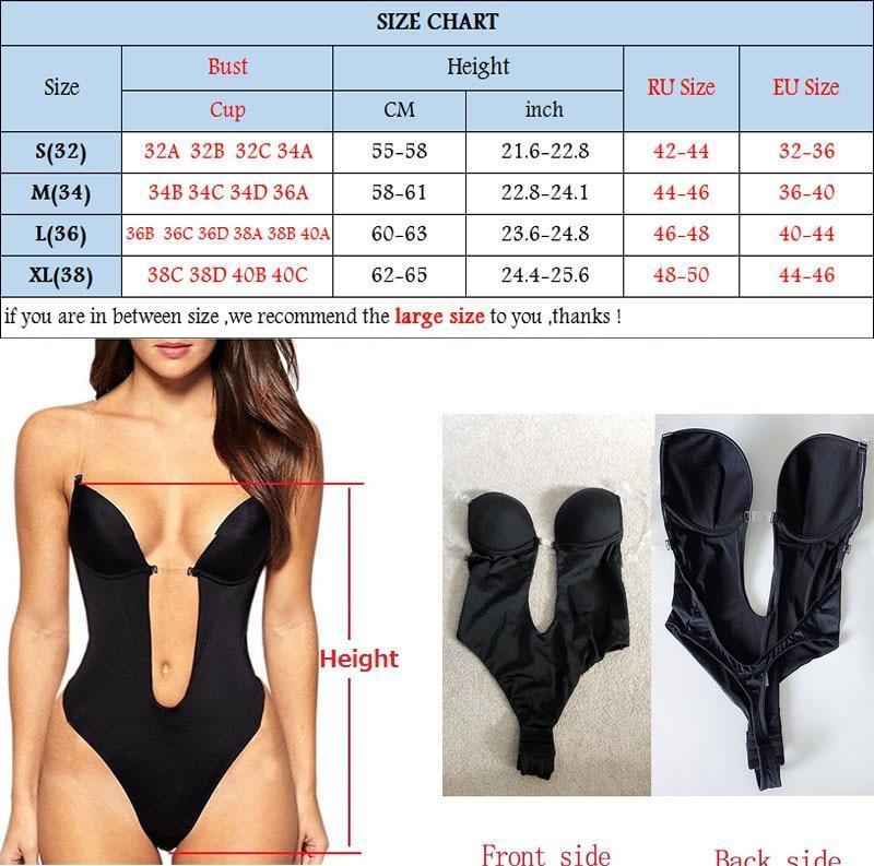 Backless Body Shaper Bra