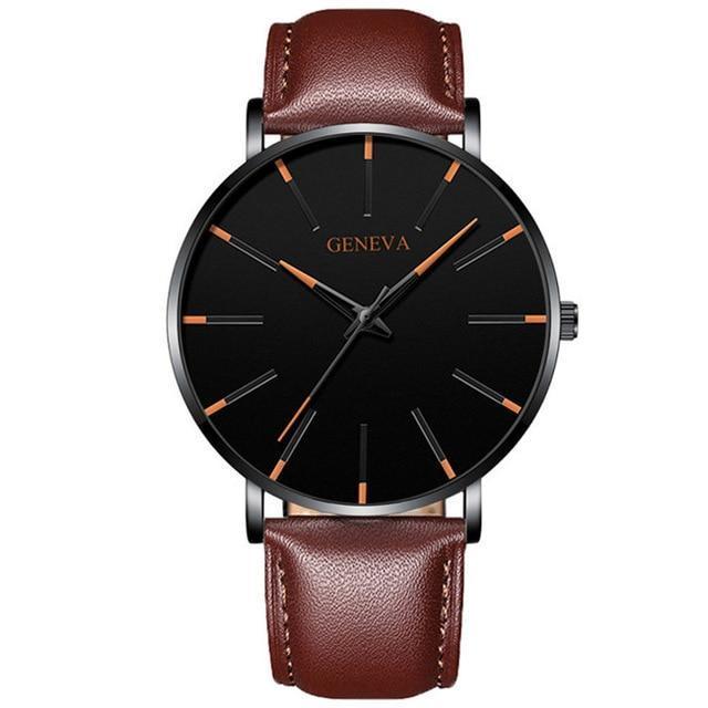 Relogio Masculino Minimalist Men's Fashion Ultra Thin Watches