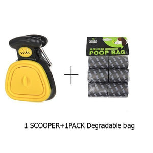 Pooper Scooper with bag attached