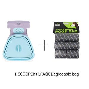 Pooper Scooper with bag attached