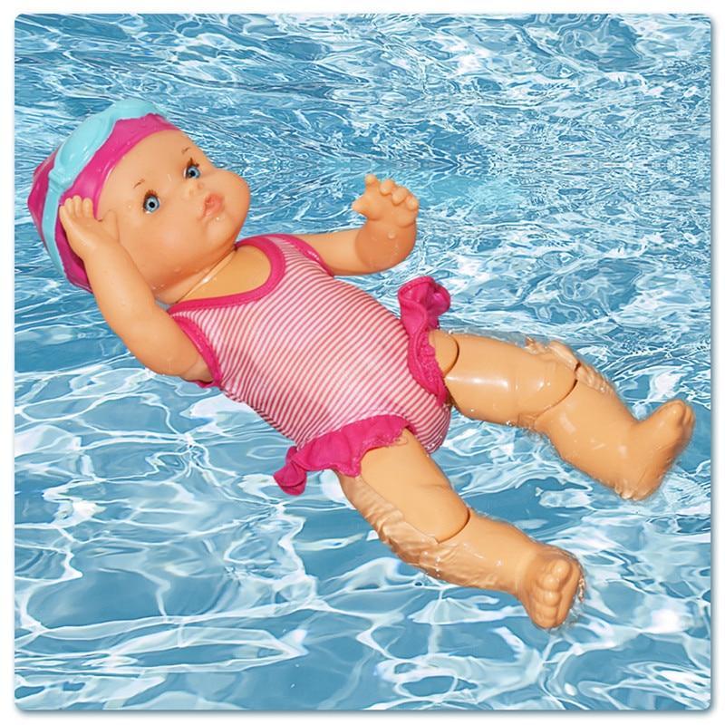 Electric waterproof swimming doll