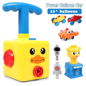 Balloon Launcher & Powered Car Toy Set