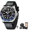 Sapphire Glass 40MM Ceramic GMT Mechanical Watches