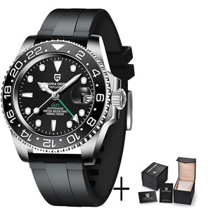 Sapphire Glass 40MM Ceramic GMT Mechanical Watches