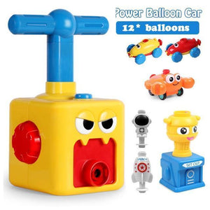 Balloon Launcher & Powered Car Toy Set