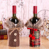 Santa Claus Christmas Wine Bottle Ornaments Gifts, New Year 2021