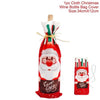 Santa Claus Christmas Wine Bottle Ornaments Gifts, New Year 2021