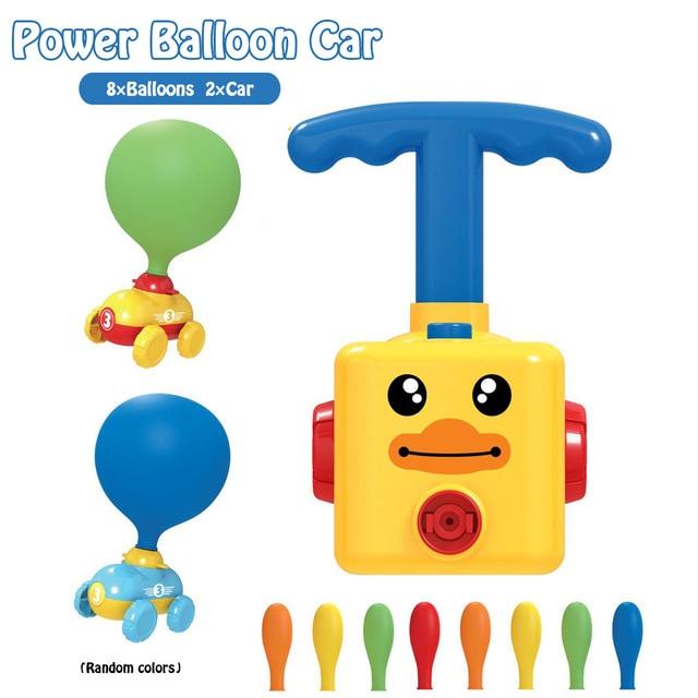 Balloon Launcher & Powered Car Toy Set