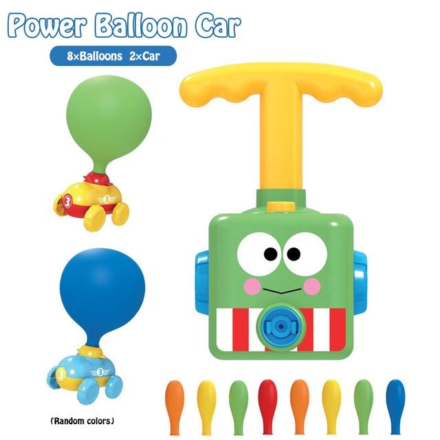 Balloon Launcher & Powered Car Toy Set