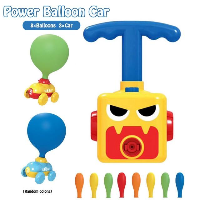 Balloon Launcher & Powered Car Toy Set