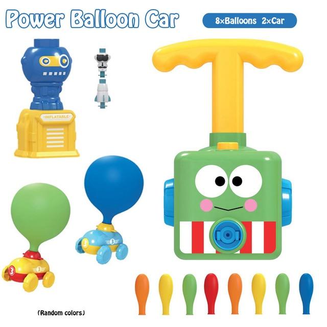 Balloon Launcher & Powered Car Toy Set