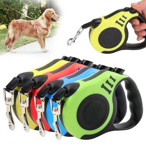 3/5M Durable Automatic Retractable Pet Leash