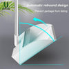 Stainless Steel Built-In Comb Rotating Broom