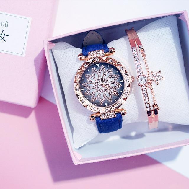 Starry Sky Ladies Bracelet Watch