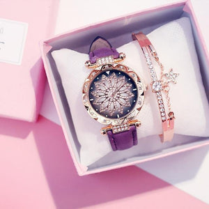 Starry Sky Ladies Bracelet Watch