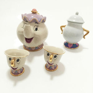 Beauty And The Beast Teapot Cup set