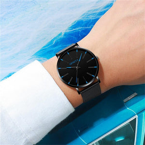 Relogio Masculino Minimalist Men's Fashion Ultra Thin Watches