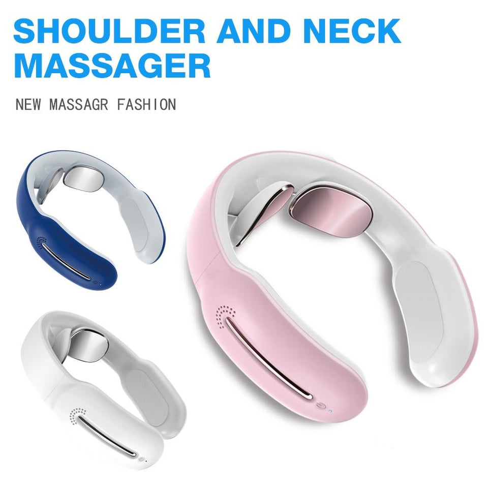 Smart Electric Neck and Shoulder Pain Relief Relaxation Massager