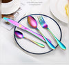 Multi-Colors Rainbow Cutlery Set Dinnerware