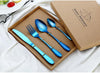 Multi-Colors Rainbow Cutlery Set Dinnerware