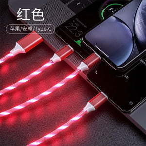 fast charging USB phone cable car phone charging cable