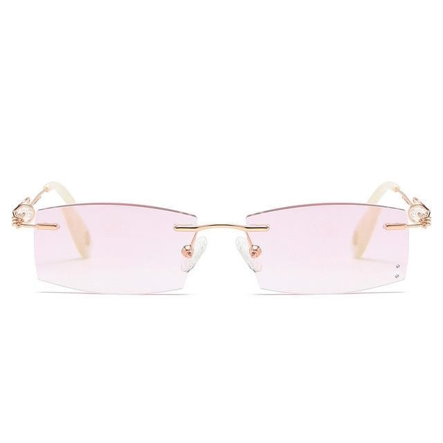 2020 fashionable ladies pink reading glasses